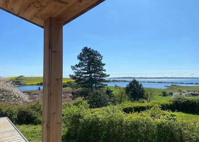 Modern Summer House Overlooking The Water Fåborg