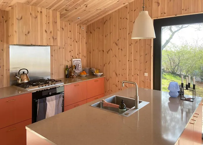 Semesterbostad Modern Summer House Overlooking The Water Fåborg