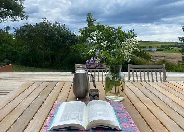 Modern Summer House Overlooking The Water Semesterbostad Fåborg