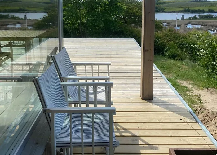 Modern Summer House Overlooking The Water * Fåborg